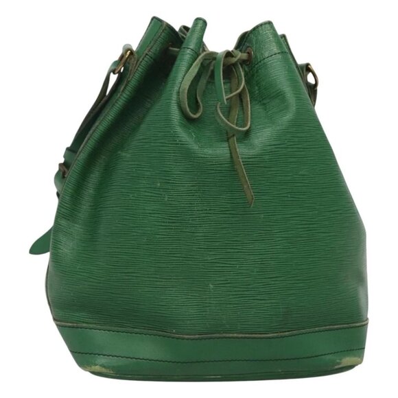 LOUIS VUITTON Epi Noe Shoulder Bag Green M44004 LV Auth 127277 - Picture 1 of 16
